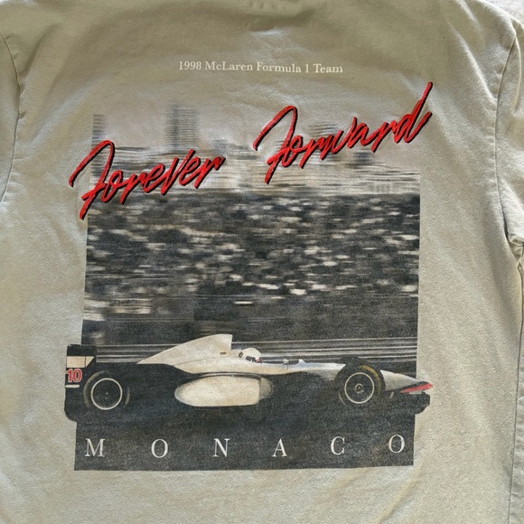 McLaren Boxy Heavyweight Tee size Men’s Extra Small - Picture 2 of 6